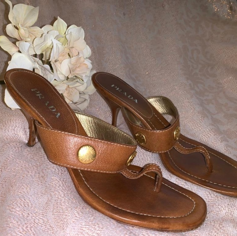 Gently used authentic Prada sandals